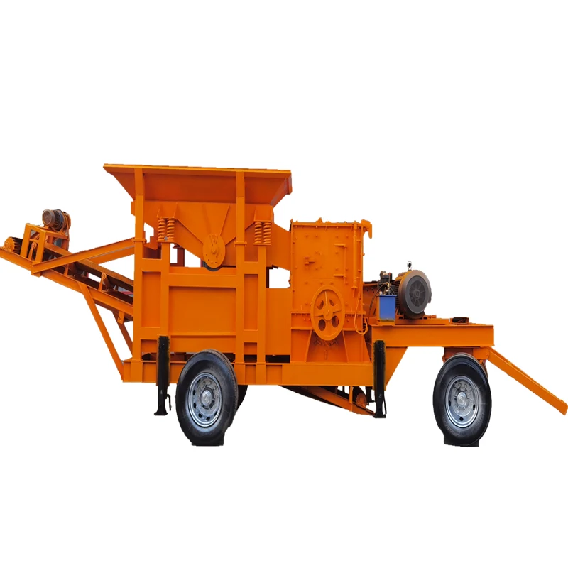 jaw Crusher Machine Mobile Crushing equipment Stone Crusher