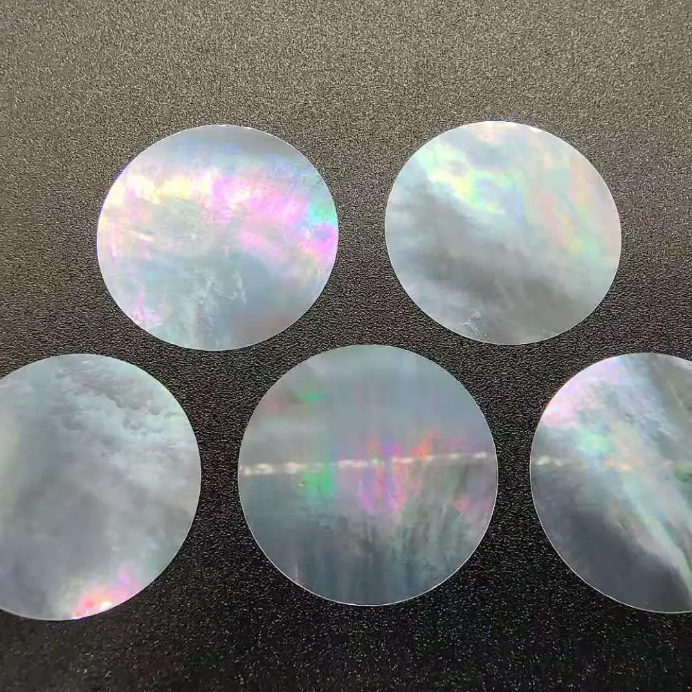 
A MOP Customized white mother of pearl watch dial parts 