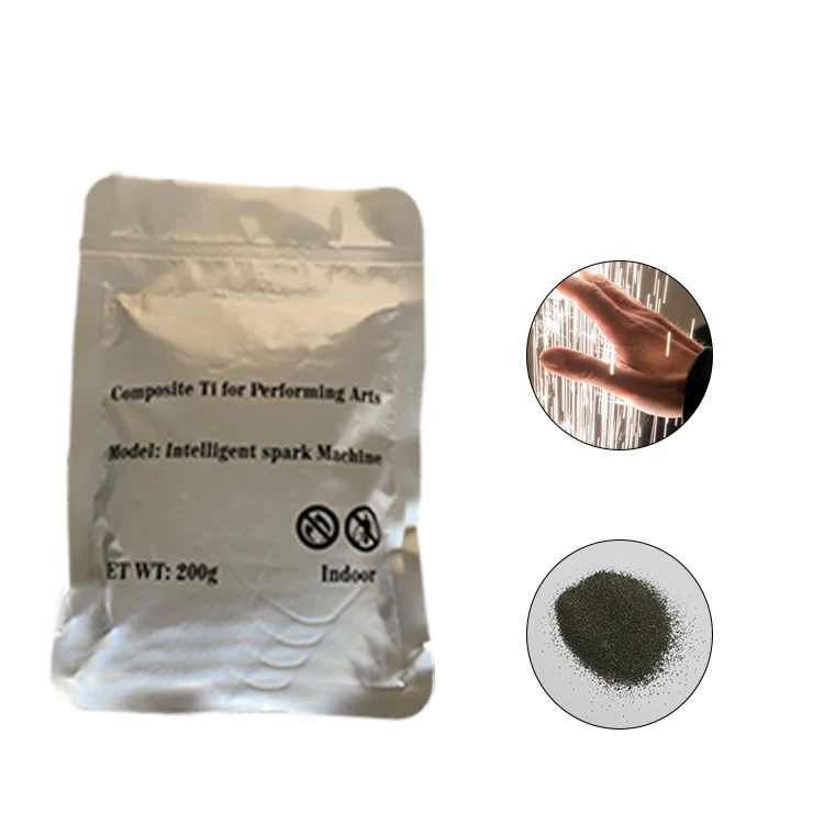 
 20 мешков, специальный холодный фейерверк из композитного материала, вакуумный мешок, фонтан, 100 титановый порошок, цена на свадьбу  