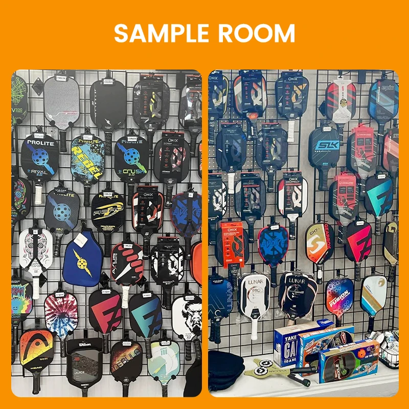 Kevlar And T1000 Paper Box Foam Face Pickleball Paddle Manufacturer Machine Plastic Packaging Top Spin 2 Pcs