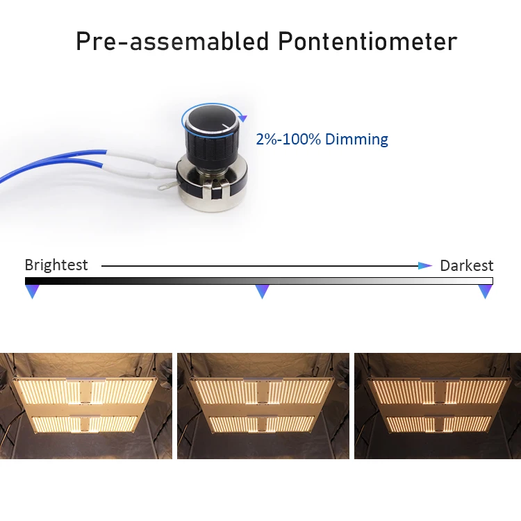 Led grow light for 4x4 tent KingBrite 480W samsung lm301b with meanwell driver