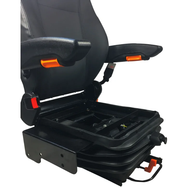 Cat Dump Truck Seat Mining Truck Driver Seat 24v Wheel Loader Driver Seating With 360 Rotation Construction Seating