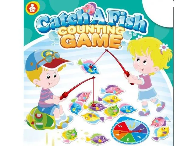  New Design Educational Counting Game Catching Fishing