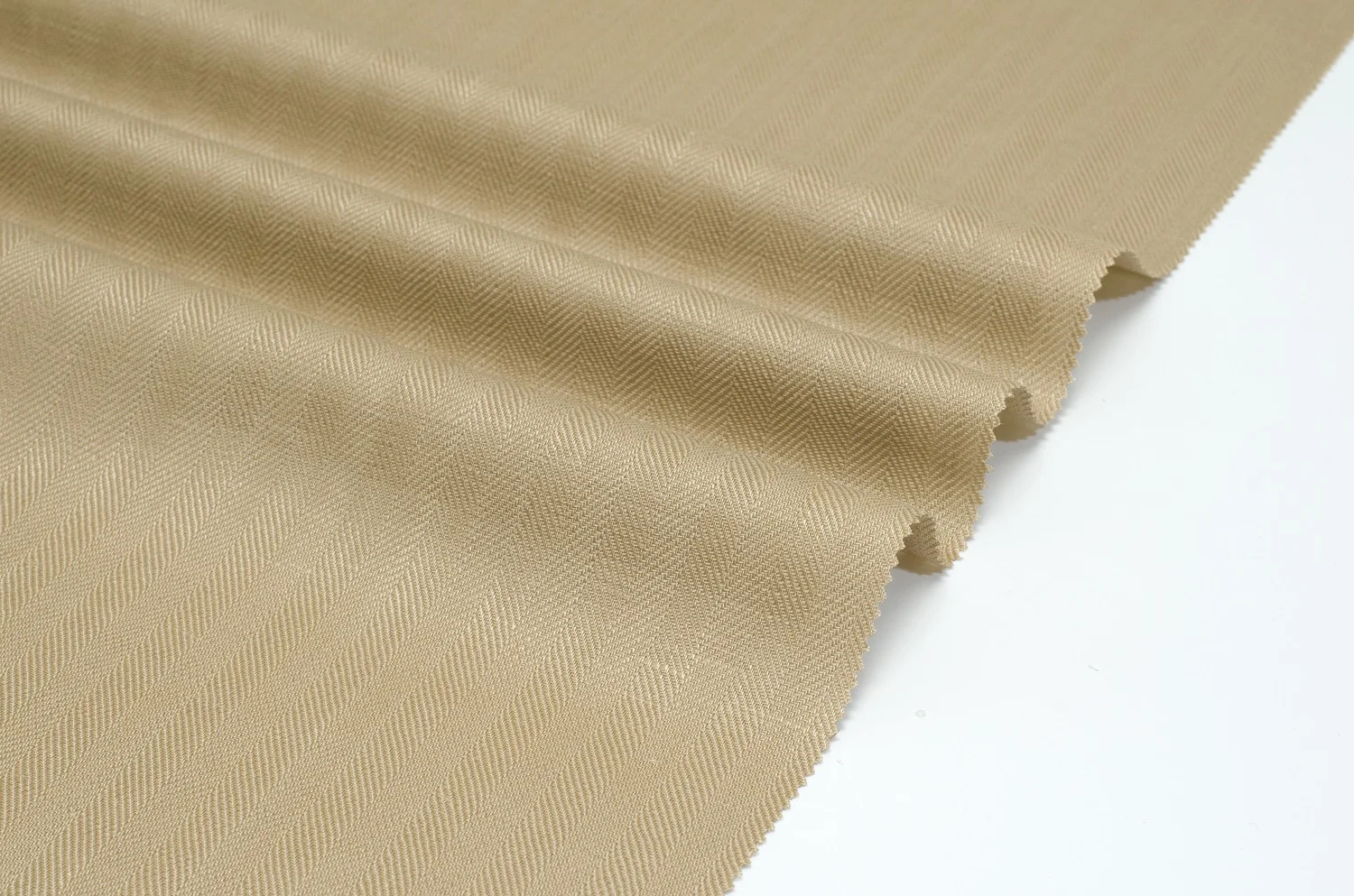 3240# Sample Card 205gsm 75%tencel 25%linen Herringbone Twill tencel Lyocell Linen Woven Fabric for Clothing