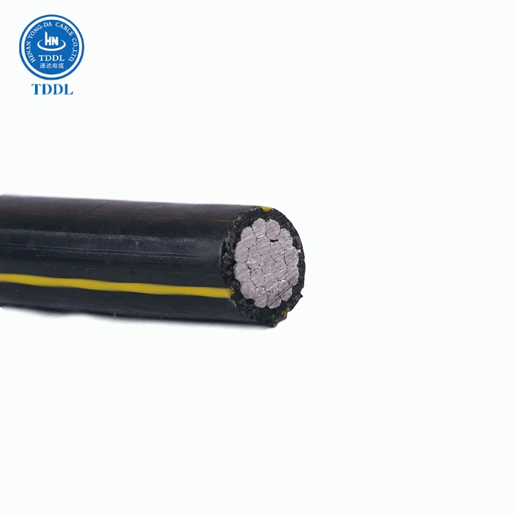 Covered Line Wire Aluminum Conductor XLPE Insulated for 600v overhead secondary distribution lines