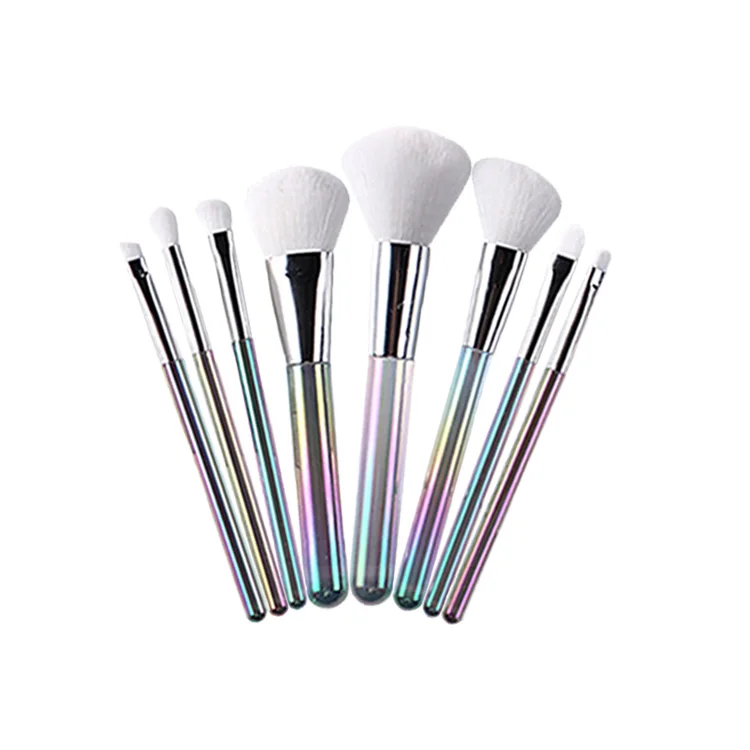 High quality 8pcs Dazzle color  pinceau de maquillage travel set cosmetic makeup brushes
