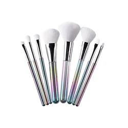 High quality 8pcs Dazzle color  pinceau de maquillage travel set cosmetic makeup brushes