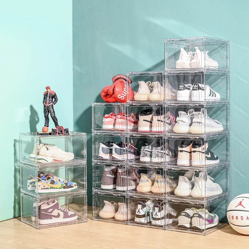 Hot New Products Shoes Box Acrylic Organizer Plastic Shoe Storage Box