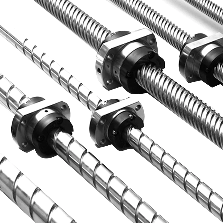 Chinese cheap price 0601 high precision C3 C5 C7 Rolled Ball Screw linear actuator leadscrew for CNC machines