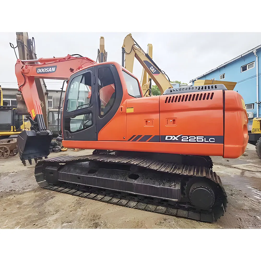 Original Korea Doosan DX225LC Crawler Excavator 22 Ton DX225 DH140 Doosan used excavator