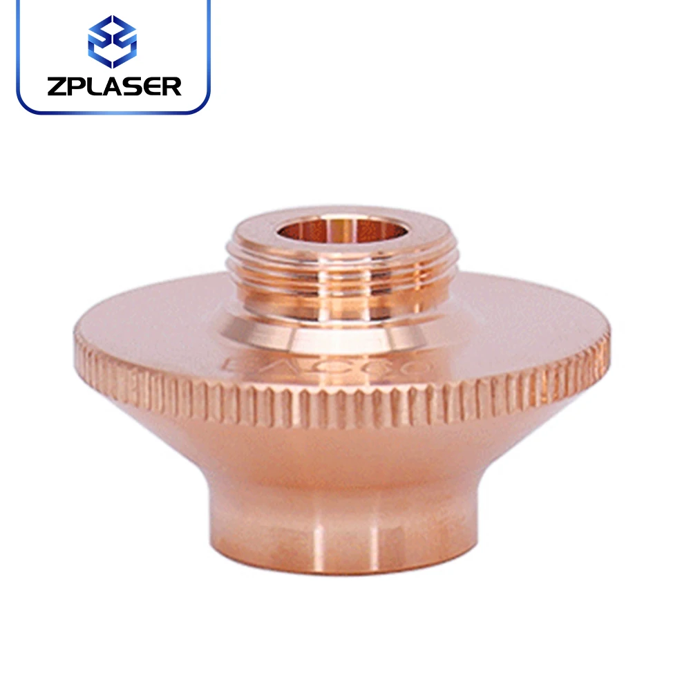 [High-quality] ZPLASER Optical Fiber laser equipment parts red copper D25*H15mm M11 EAC laser cutting nozzle protective cover