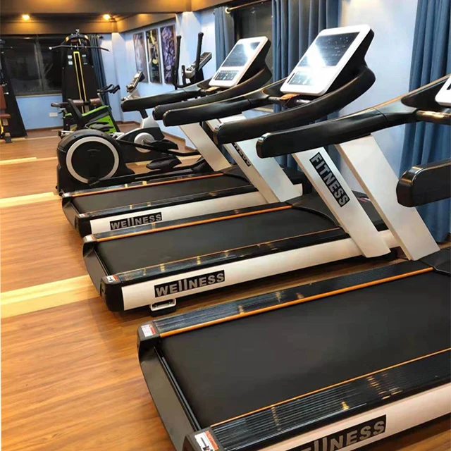 commercial fitness club electric treadmill ac motor treadmill indoor motorized running machine