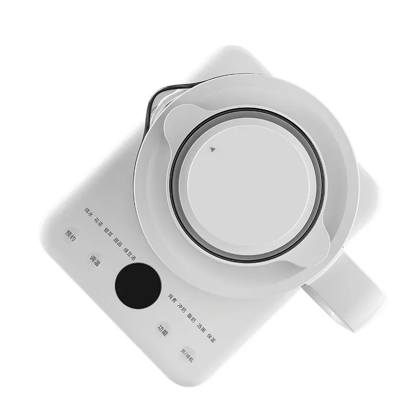 Keep warm function Adjustable temperature digital Glass Electric Kettle with tea filter