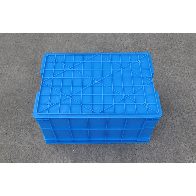 LK Solid Style Perforated Plastic Turnover Box Collapsible Nestable Stackable Storage Bins with Excellent Features