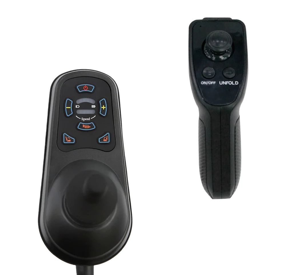 Small Portable Electric Folding Ultra Lightweight Wheelchair Foldable Electric Folding Lightweight Wheelchair for Sale