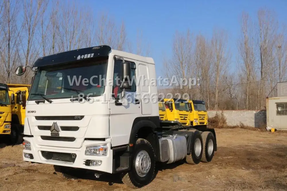  Низкая цена лидер продаж в Китае тракторный Грузовик Sinotruk HOWO 6X4 30 тонн 10 шины используемые