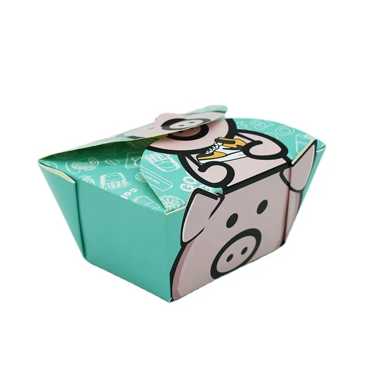 PHERO Manufacture Takeaway Paper Box Happy Meal Box Unique Design Lunch/Dinner Paper Box