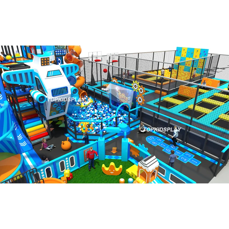 Factory Commercial Kids Indoor Playground Equipment With TUV & ASTM