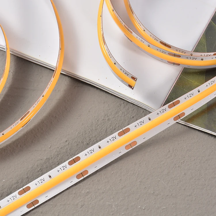 High quality strip light IP20 DC12/24V Beam Angle 120 degree Dali dimmable cob Flexible led strip light
