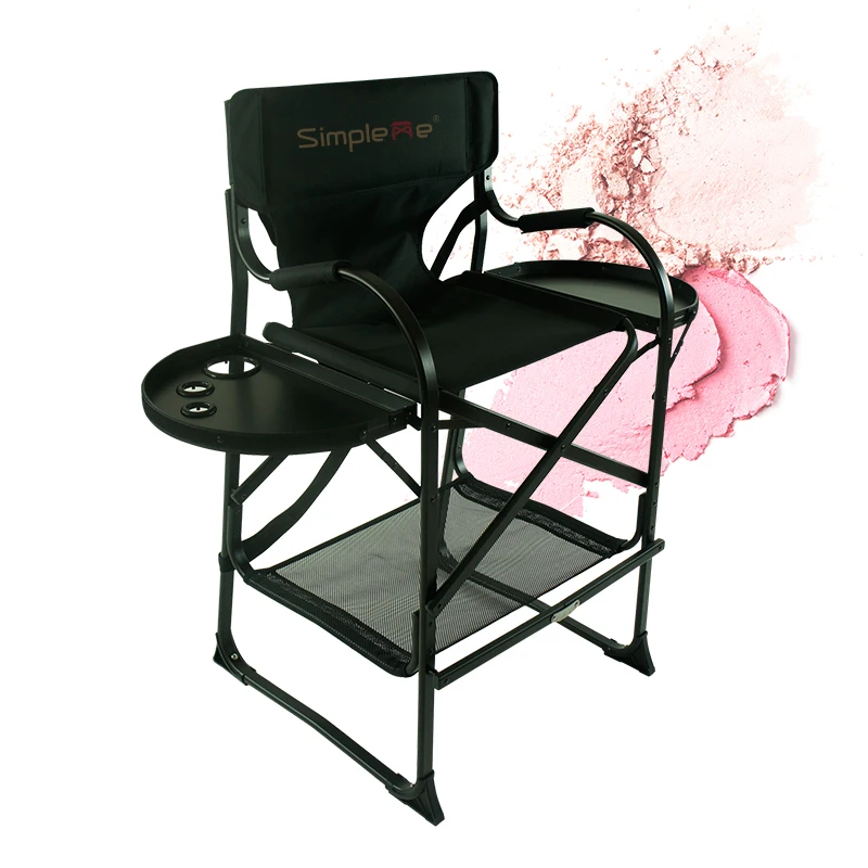 
Onwaysports Professional Makeup Chair Folding Tall Director Salon Chair For Makeup Artist 