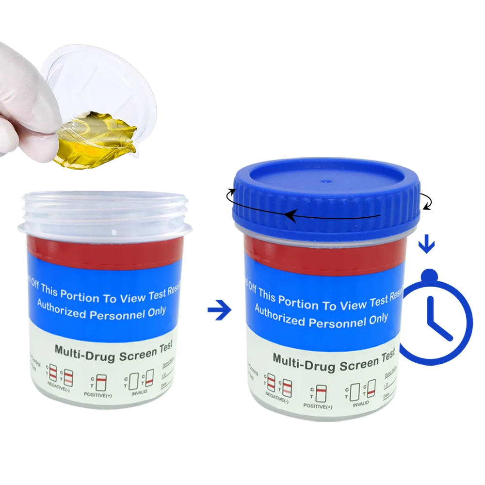 Quick Result Urine Drug Test Kit Identify Diagnostic Multi- Panel Drug Test Cup