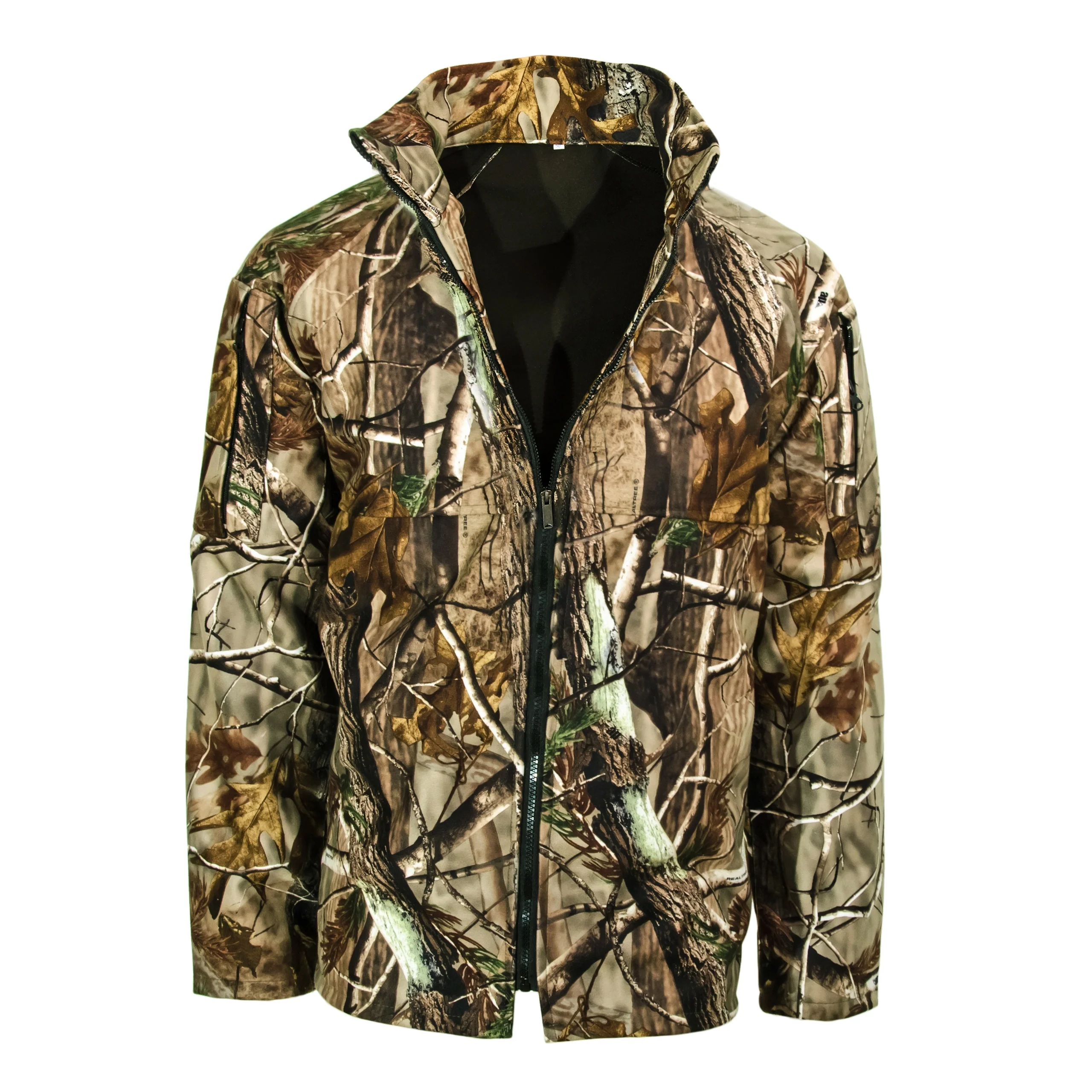 Hunting outdoor camo softshell waterproof jacket for hunter from BJ Outdoor
