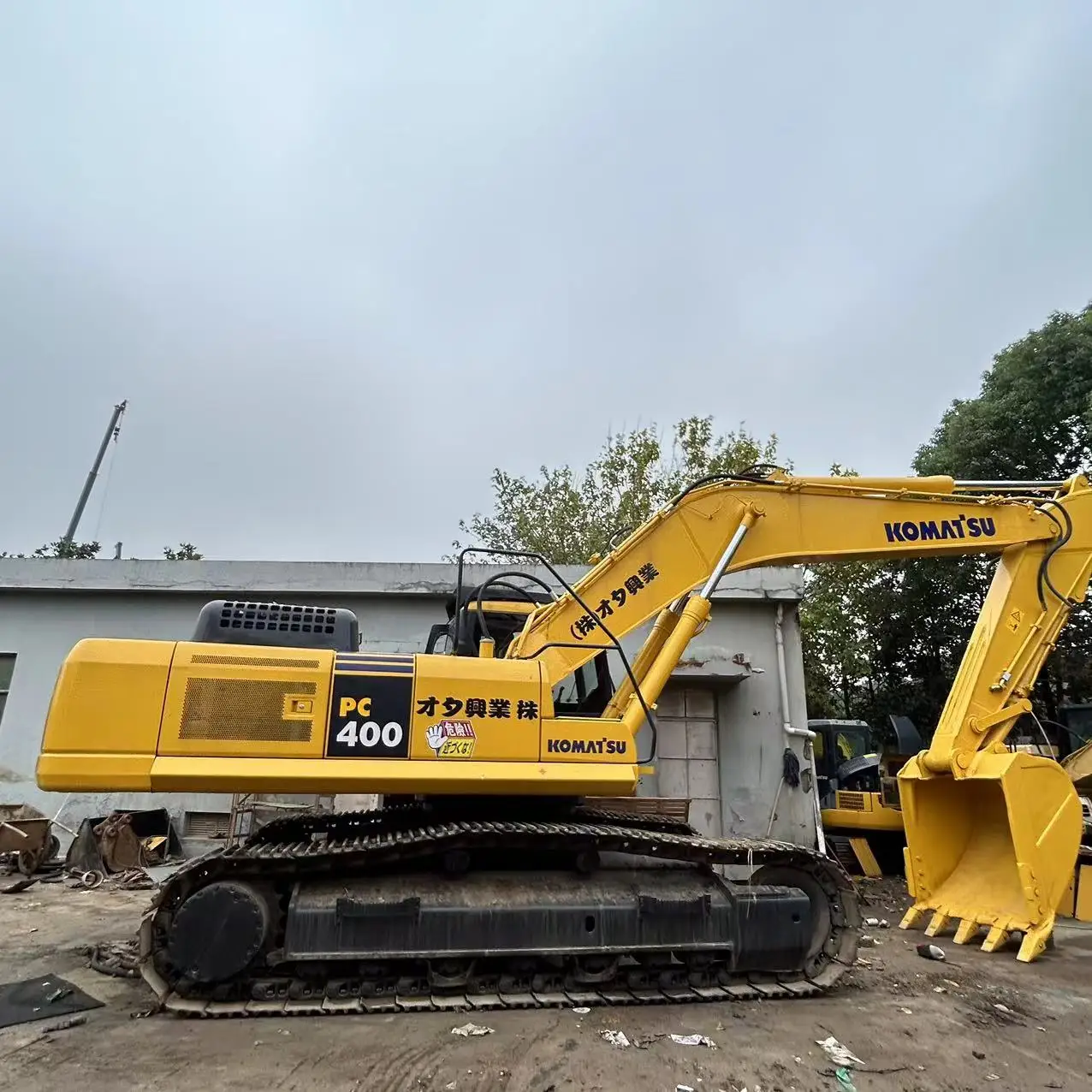 40 tons excellent Second hand Komatsu PC400 used excavators with good running function  PC130-7/220-7/200-7 For Sale