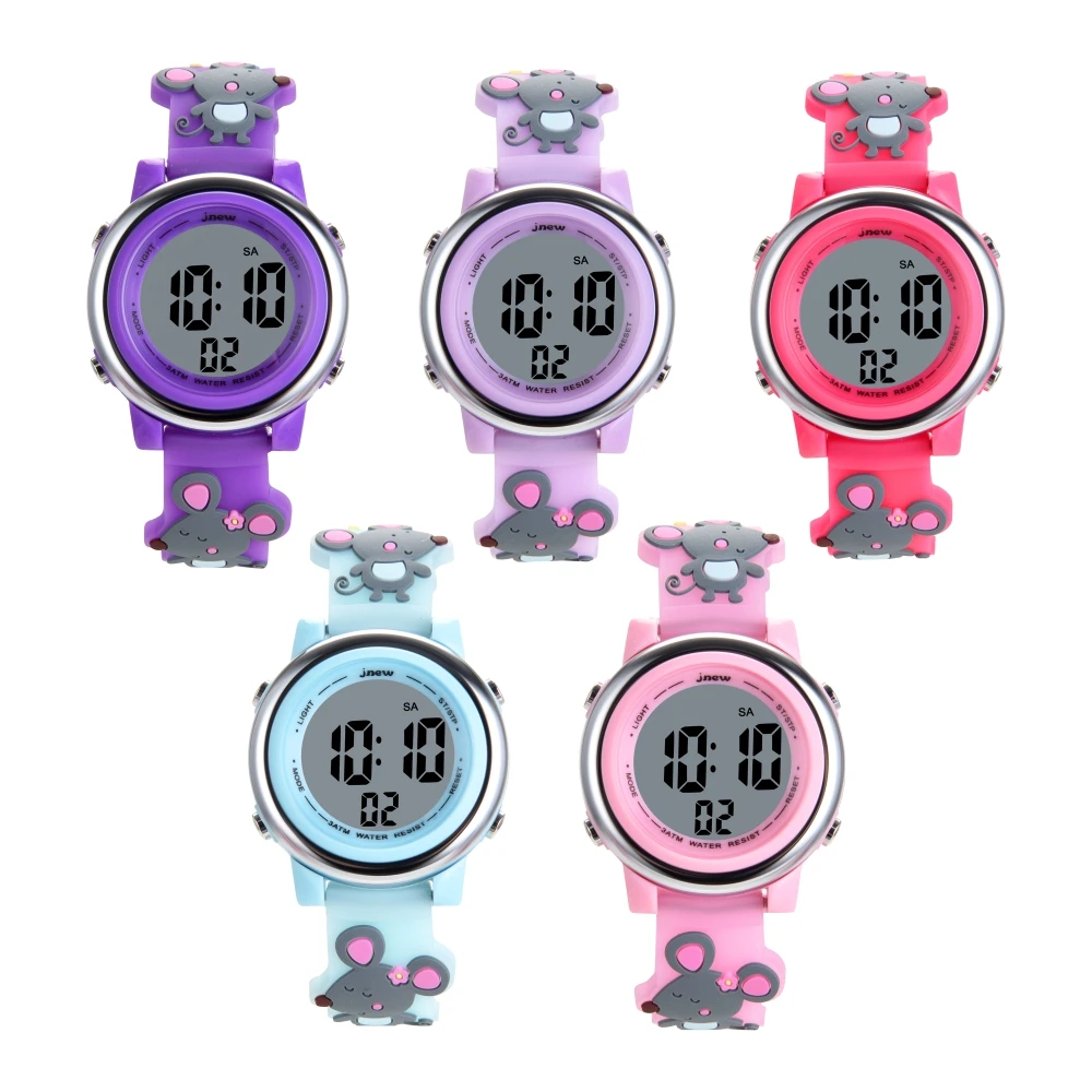Kids Digital Watch Sports Led Watches With Alarm Waterproof Wrist Watches For Boy Girls Children