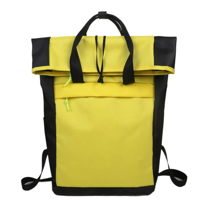 New Arriver waterproof camera backpack laptop school student bags vintage travel roll top  backpacks
