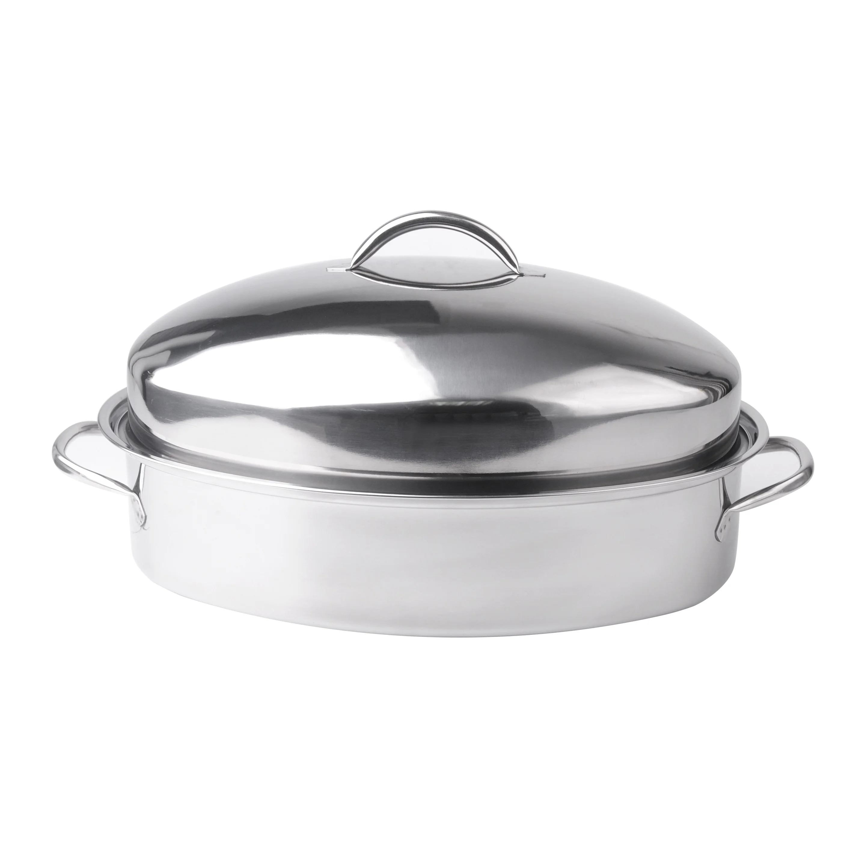 Chinese factory stainless steel cooking pot Sichuan casserole hot pot with cover