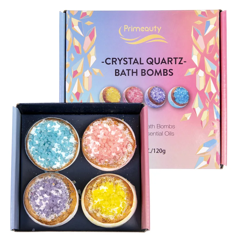 Hot Selling Fizzy Handmade Natural Epson Salt Bubble Bombs Exfoliating Organic Nourishing Bath Bomb Ball for Bath Shower