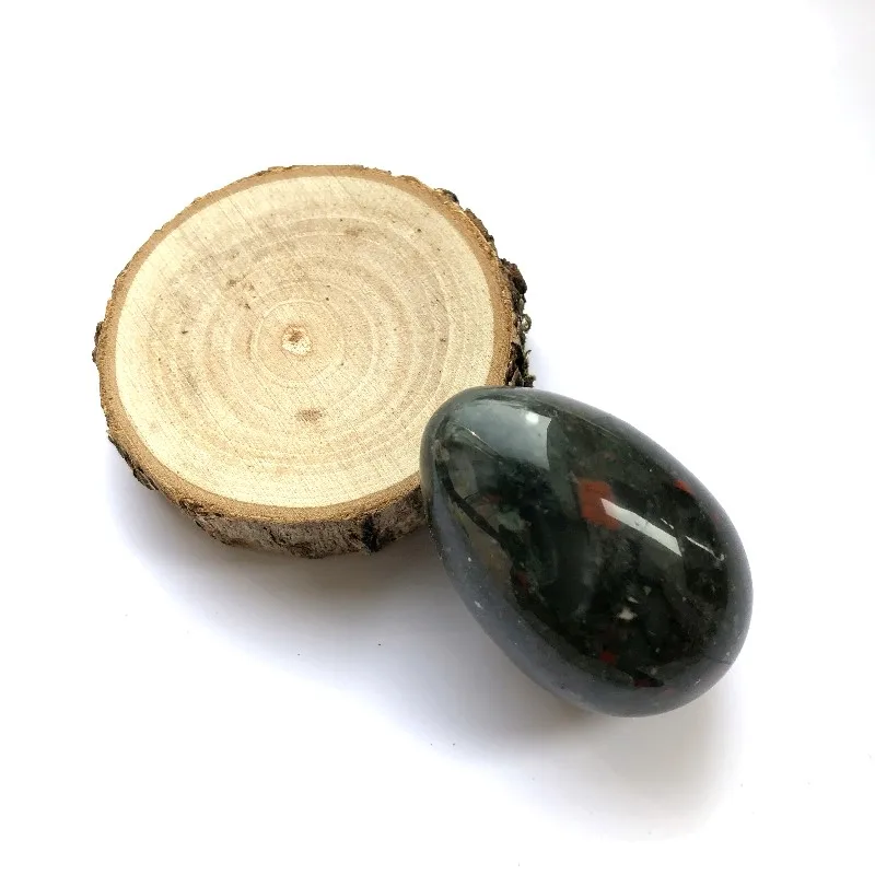 Top quality polished energy balance Blood stone yoni eggs
