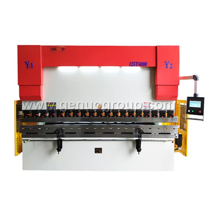
4 axis press brake and hydraulic synchronize CNC plate bending machine 
