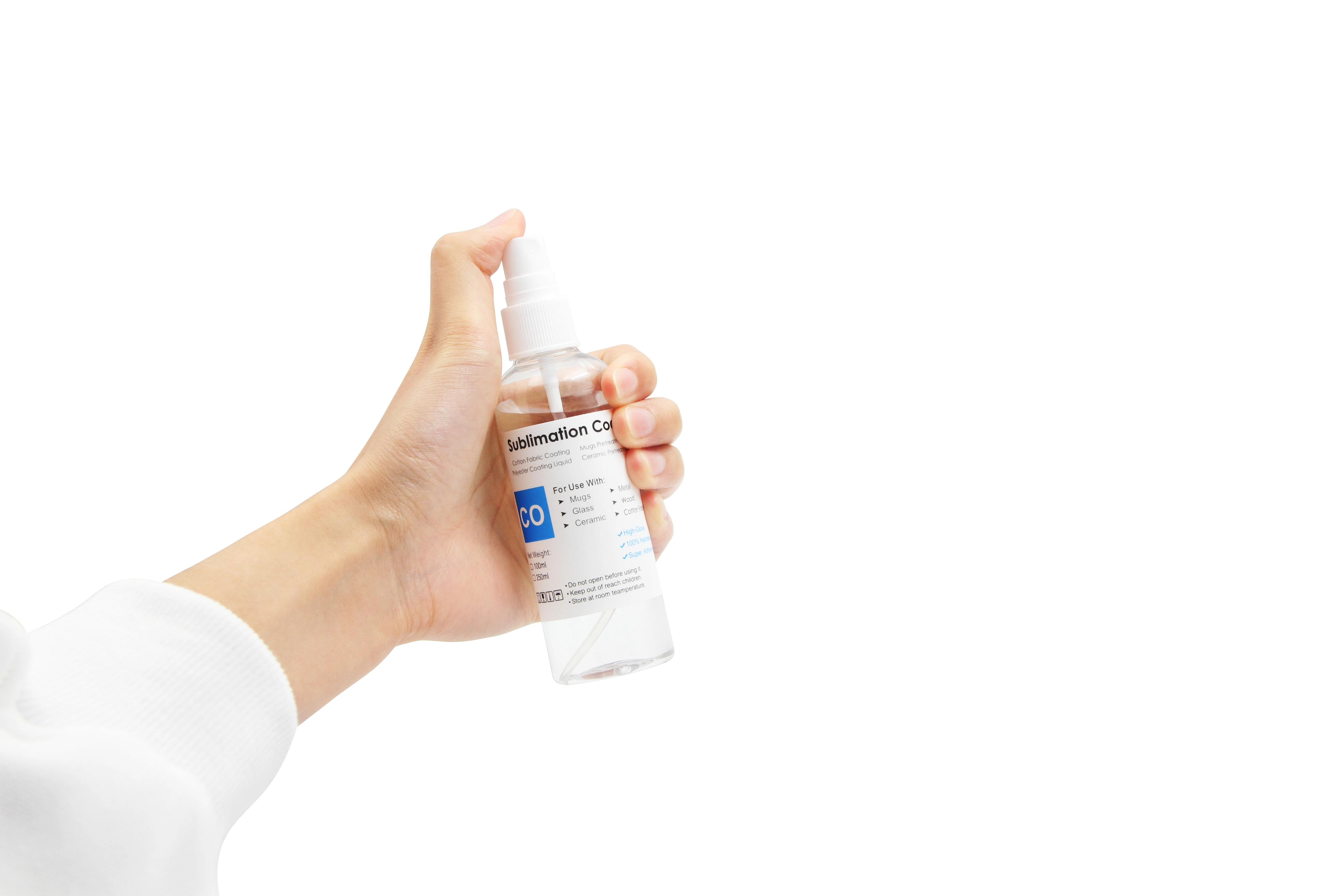 Ocinkjet 100 мл цифровая печать чернила Сублимационное покрытие для хлопчатобумажной ткани с распылительной бутылкой бесплатного