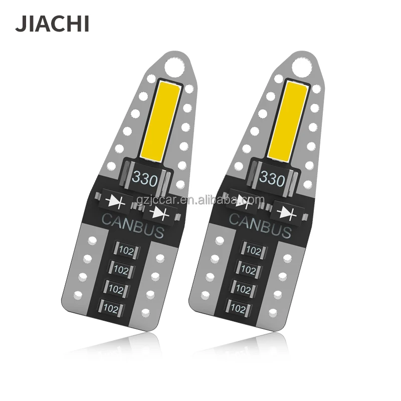 JIACHI FACTORY New design professional led bulb t10 7020 2 smd car marker interior indicator lights