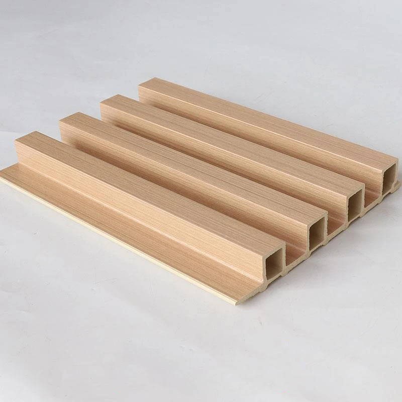 Modern Interior Home Eco Wood Composite Wall Board Wpc Cladding Wall Decorative Panel 3d