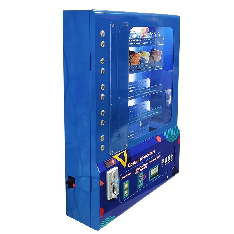 Small Self-Service Coin Operated Innovative Vending Machine Condom/Condom Vending Machine Wall/Condom Vending Machine