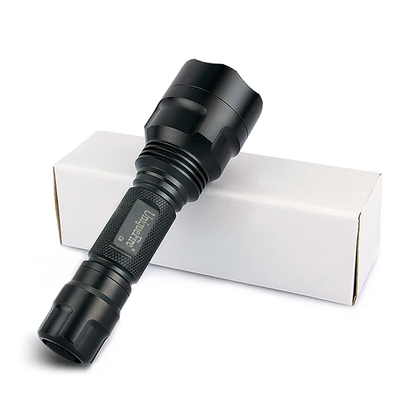 C8 Xm-L2 1200Lm 10W Outdoor High Lumens Hunting Attack Aluminum Alloy Head Led Light Flashlight