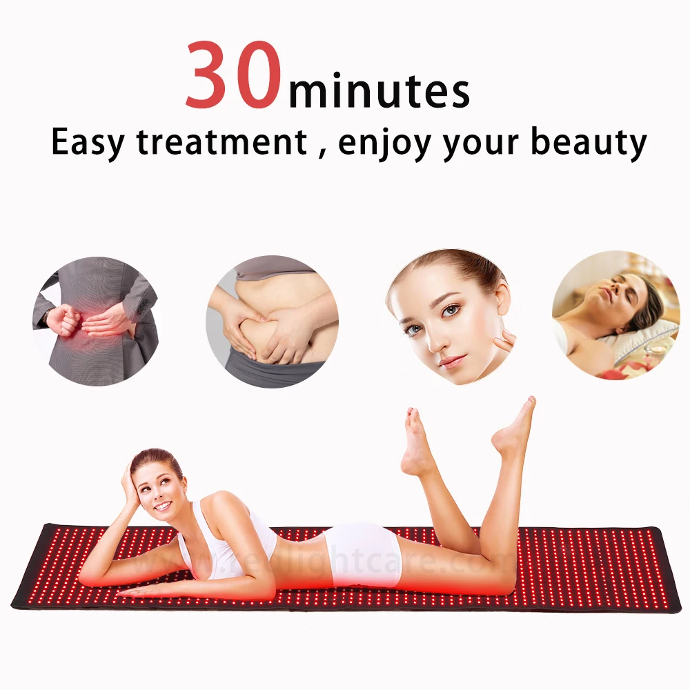 Factory Wholesale Infrared red light therapy panel blanket red light therapy extra large size pad