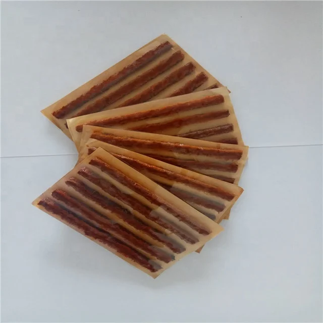 2021 Factory tubeless 100*6mm Brown Color tyre puncture repair kit strings