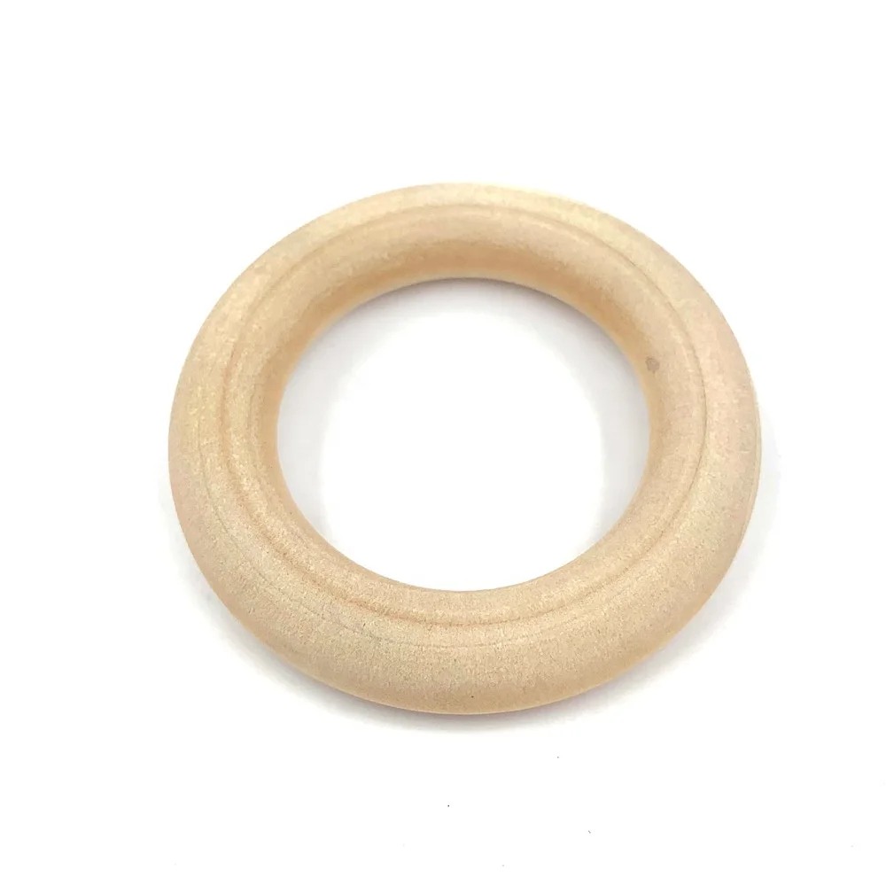 12mm-150mm lotus wood ring Natural Wooden circle Ring Unfinished Wood Jewellery Craft ring