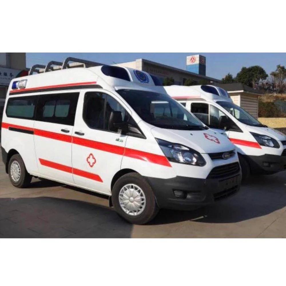 Emergency Vehicle Petrol ICU Transit Medical Clinic New Ambulance Sale