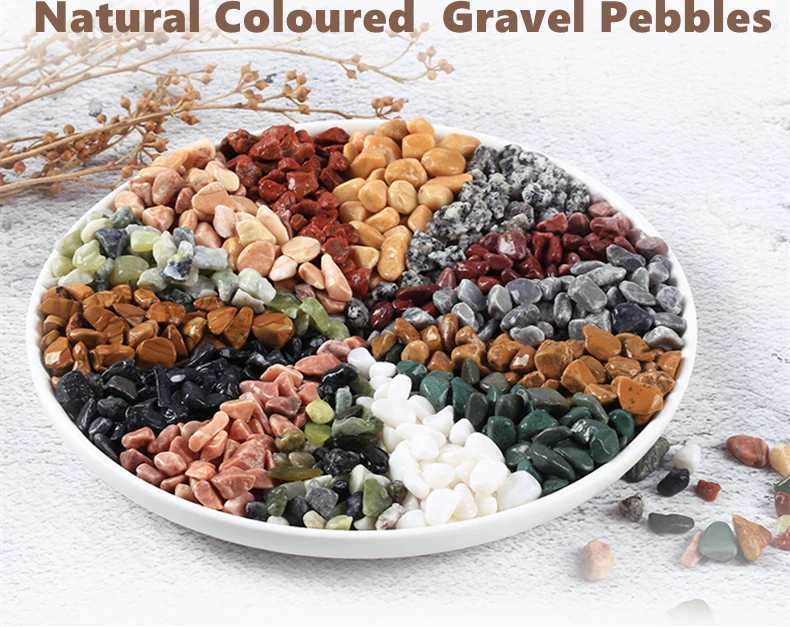 Natural River Stone Pebble Polished White Cobblestone Round Shape for Park Application