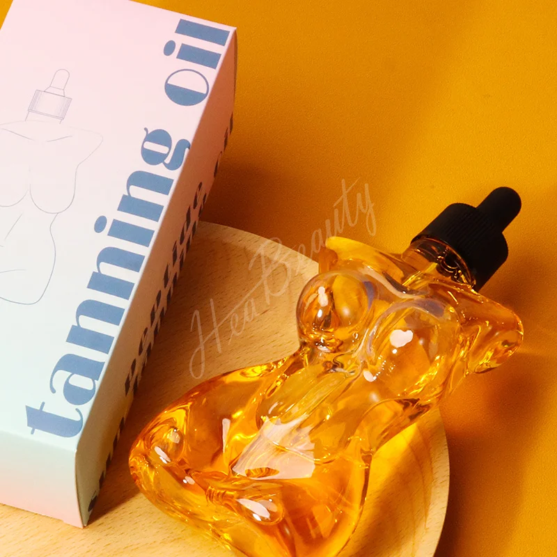 200ML Tanning Oil Natural Ingredient Absorb Quickly b.tan Instant Tanning Oil