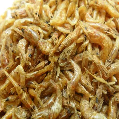 Natural dried shrimp for pets