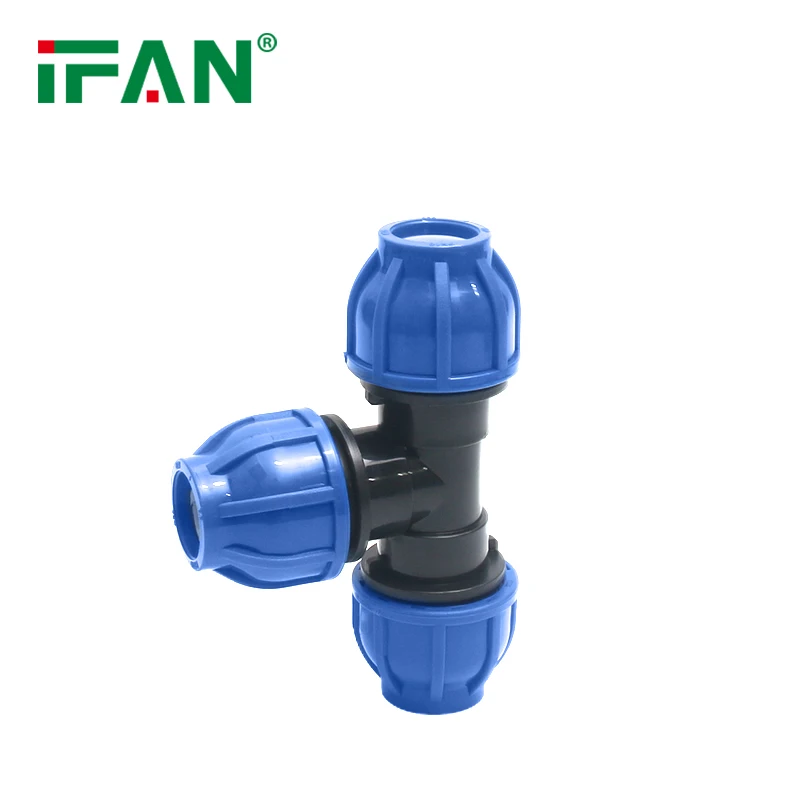 IFAN Factory 20-110MM PP Pipe Fittings Plastic Hdpe Compression Fitting