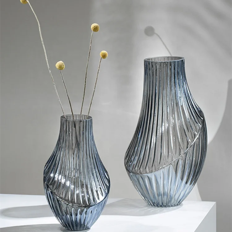 WONDER   European Glass Vases  Creative Living Room Decoration Vases Wedding flower vase
