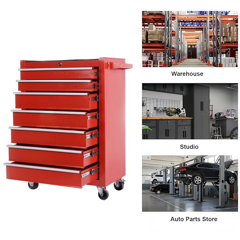 Factory Direct-sale Easy Assemble Tool Set Storage And Carrying Cabinet with Multi-drawers