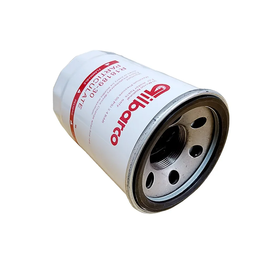 Factory Price for  1 inch 14cm  Fuel Dispenser Aluminum Alloy R18189-30 Fuel Filter/ 30 Micron Fuel Filter