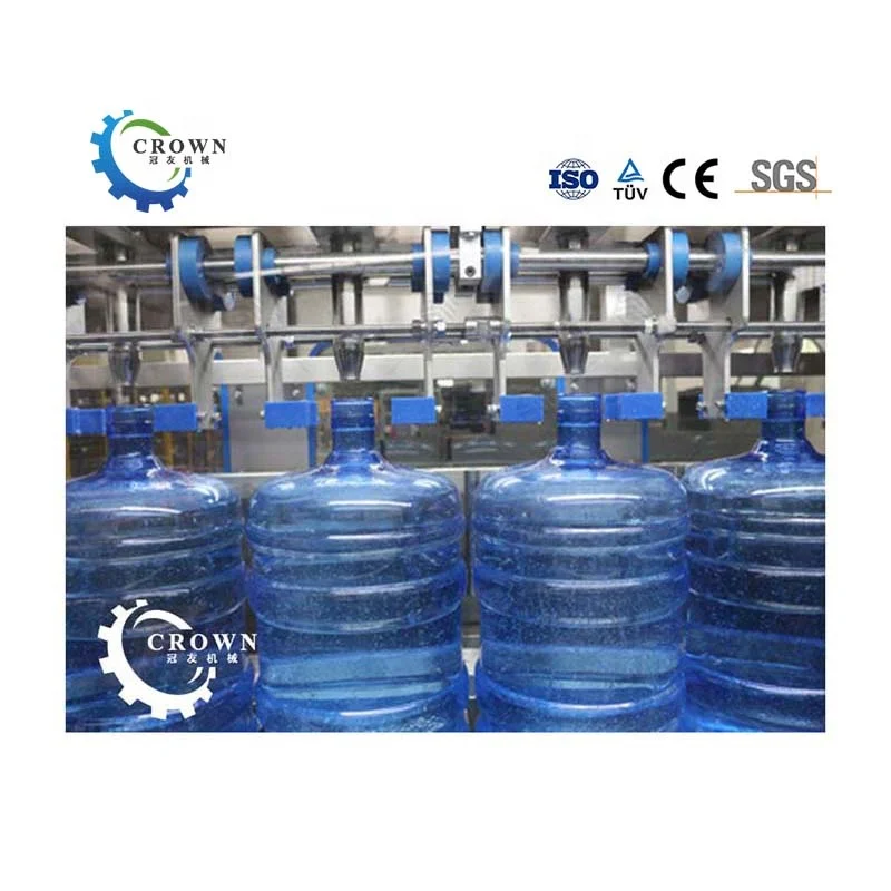 Good Sale Fully Automatic 600BPH 5 Gallon PET Plastic Bottle Drinking Water Filling Machine